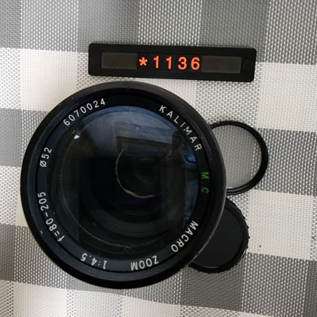 펜탁스 마운트 칼리마 80-205mm 줌렌즈