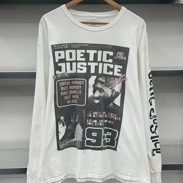 (L)00'S 투팍 빈티지긴팔-M1723