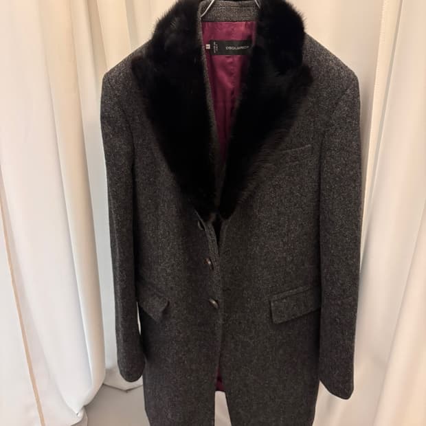 Vintage Dsquared2 Layered Mink Wool CT