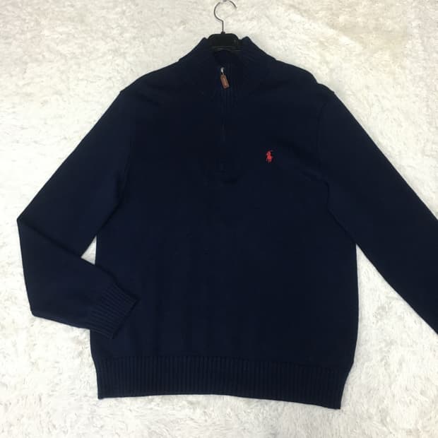 폴로 하프집업 니트 DD01