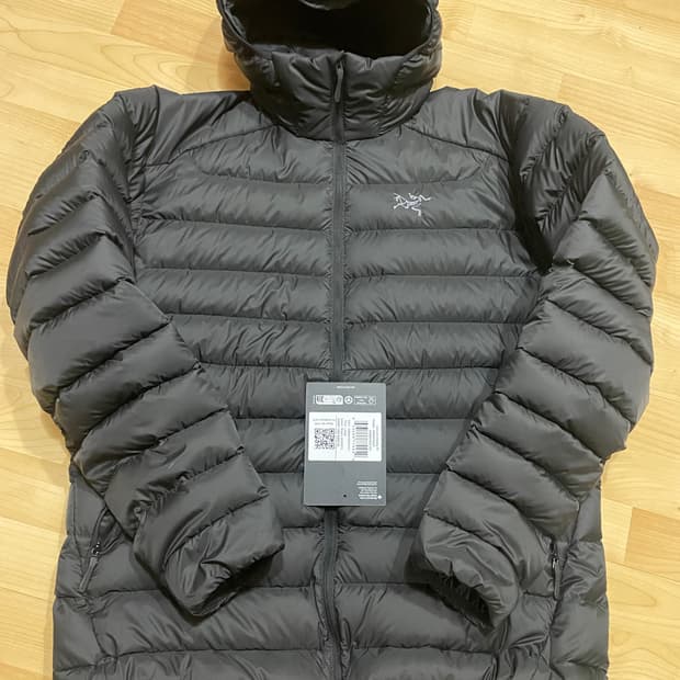 아크테릭스 세륨 후디 블랙 L