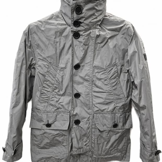 버버리 스포츠 그레이 후드 패딩 자켓 S