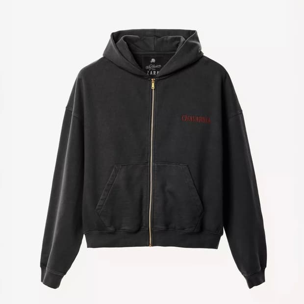 M L 자라 윌리차바리아 후드집업 차콜 블랙 미시착 새제품 판매
