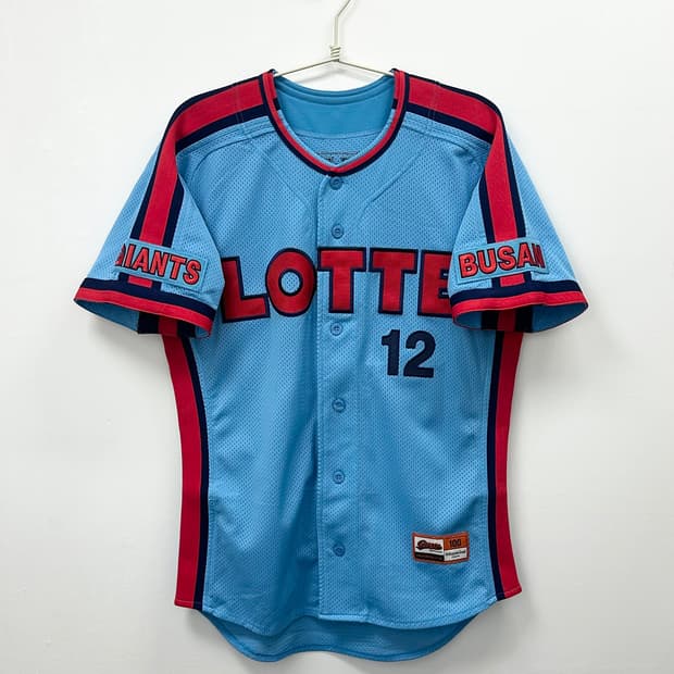 롯데자이언츠 챔피언 유니폼 김주찬 마킹 100