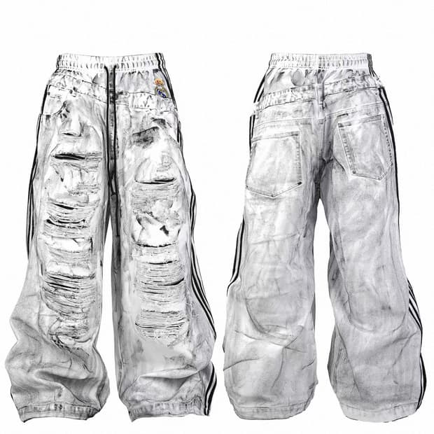 Ryechasin denim pants