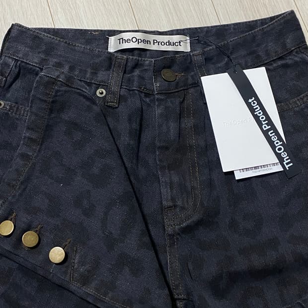 더오픈프로덕트 오픈와이와이 레오파드 팬츠