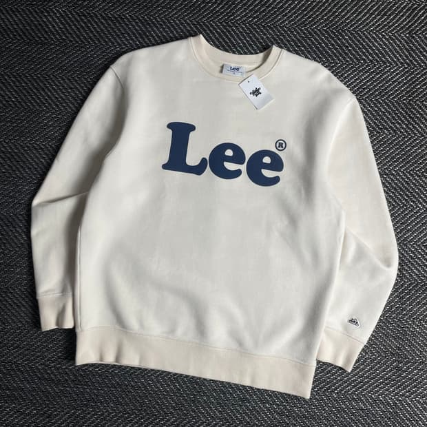 Lee 빅로고 미니멀 맨투맨y 2699