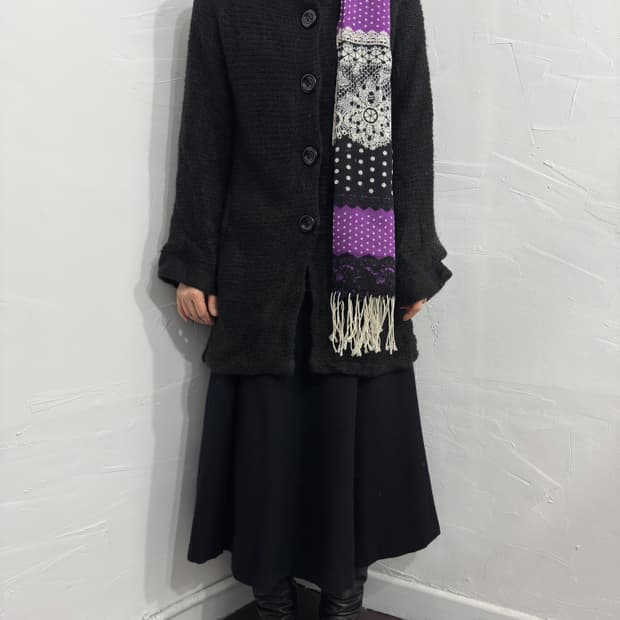 ketty button knit cardigan