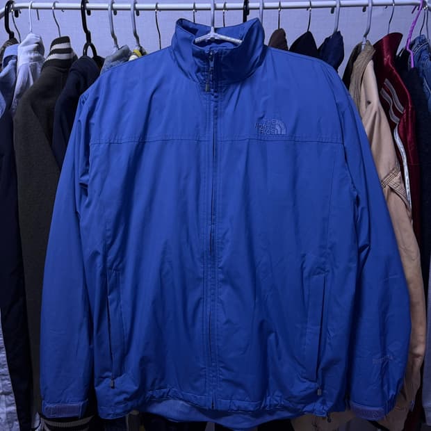 노스페이스 윈드스토퍼 블루 바람막이 자켓 100size