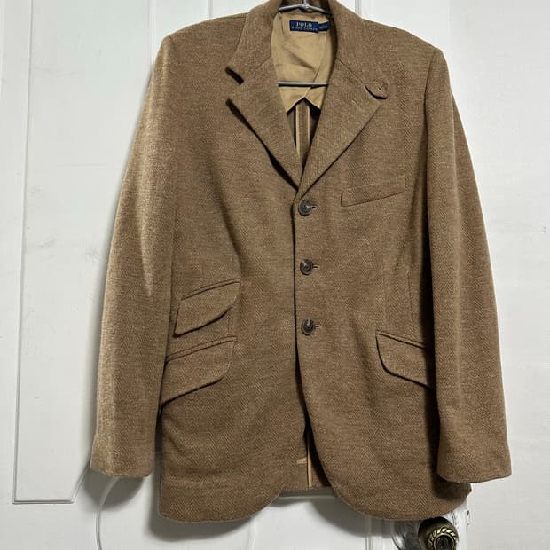 폴로 랄프로렌 헤링본 블레이저