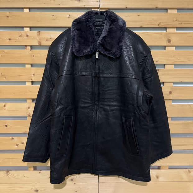 입생로랑 양가죽 자켓