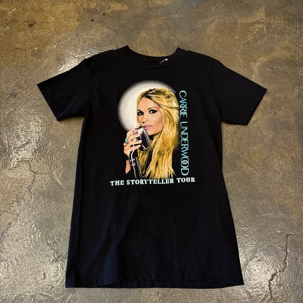 Vintage 캐리 언더우드 투어티 반팔티 S