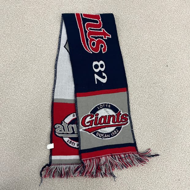 실측확인 롯데 자이언츠 머플러 목도리 0127M2