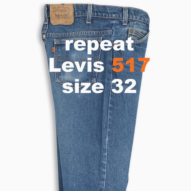 리바이스 517 오렌지탭 32 사이즈 OR5173321