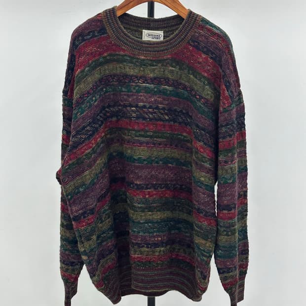 미소니 남성 니트