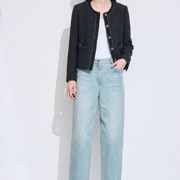 나이스클랍 트위드자켓  55사이즈