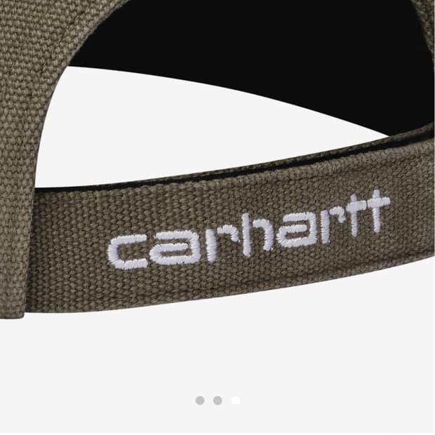 칼하트 캔버스 6-패널캡 