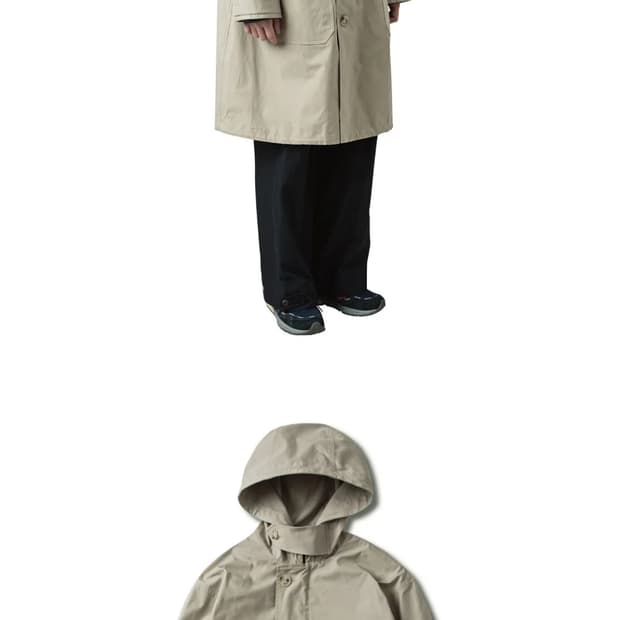 디그레 후드 코트 베이지 마운틴 파카 mountain paka