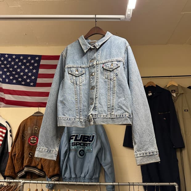 90s USA 리바이스 77597 트러커 자켓