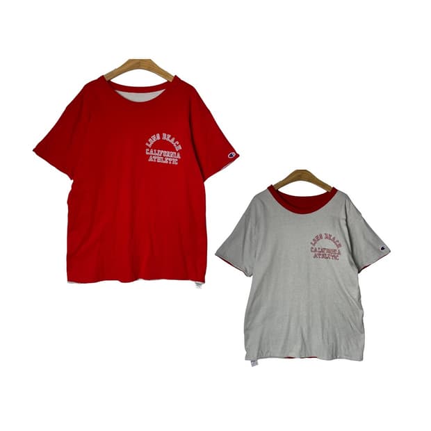 [Champion] Made USA 챔피온 리버시블 반팔티셔츠