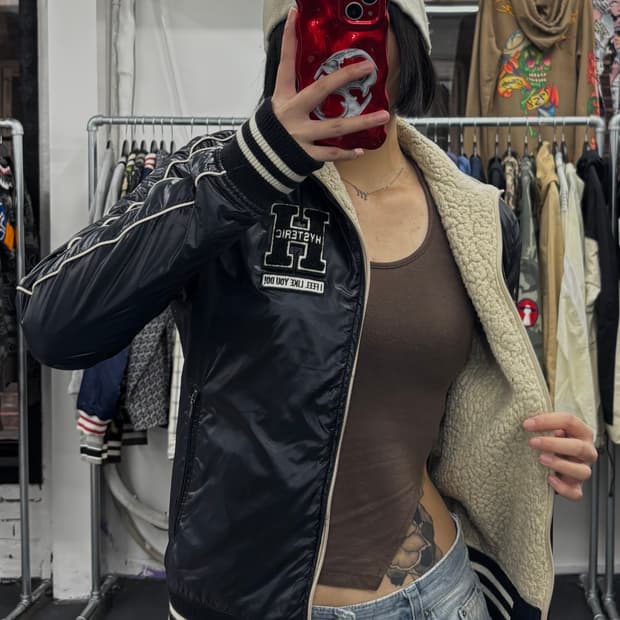 히스테릭 글래머 쉐르파 나일론 자켓