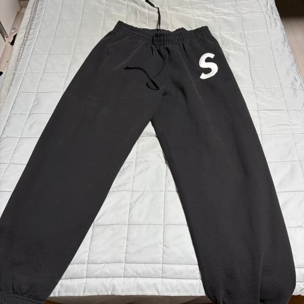 슈프림 s로고 팬츠 L
