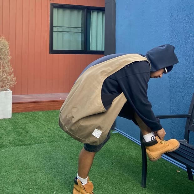 언더커버 1999ss 리버시블 호보백