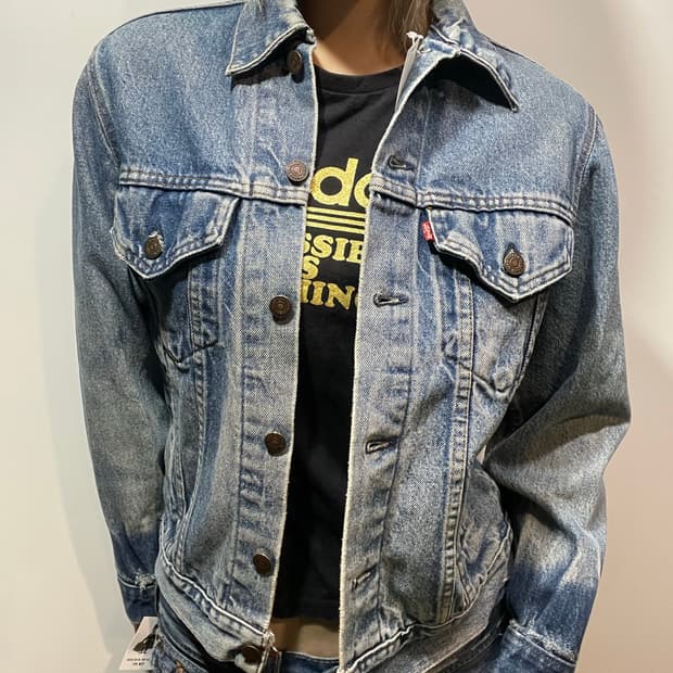 리바이스 데님 청자켓