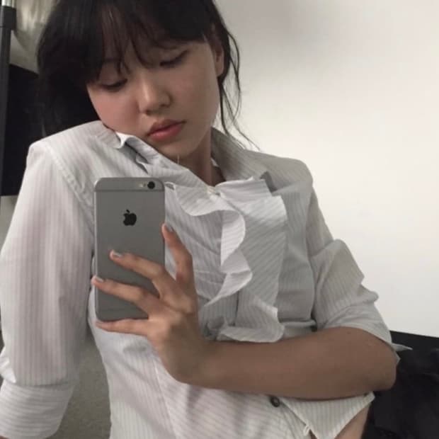 애옹쓰 프릴 셔츠 Eonts STTS multi frill shirts