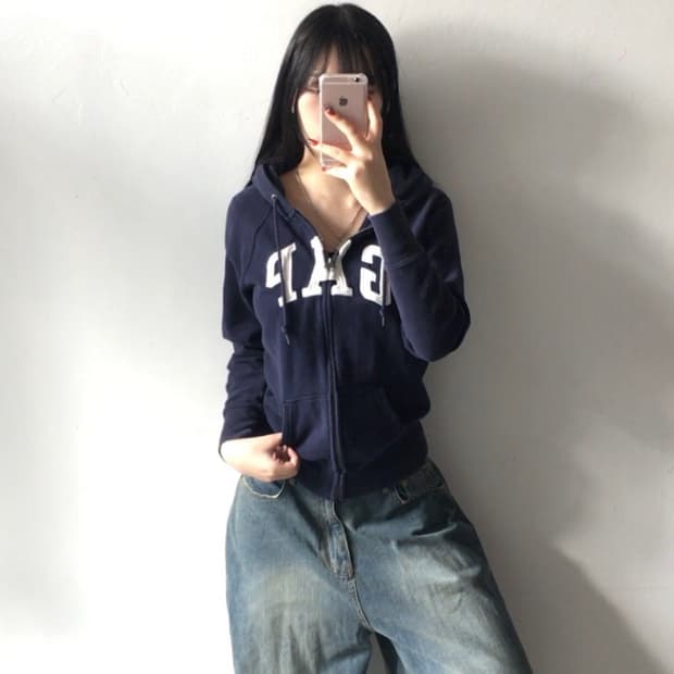 갭 스펠 후드집업