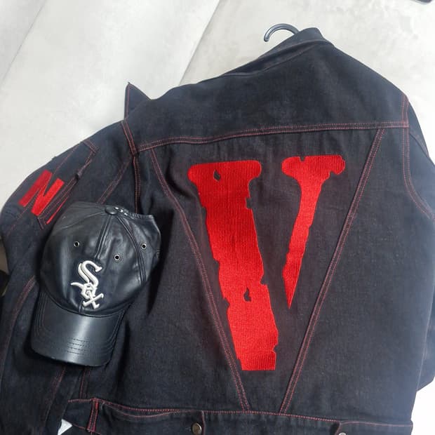 Vlone friends denim jacket