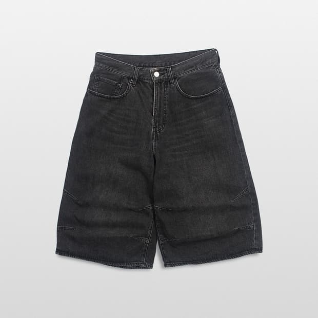 BEAMS Denim Bermuda Shorts