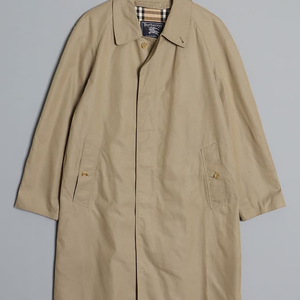 90's Burberrys Balmacaan Coat