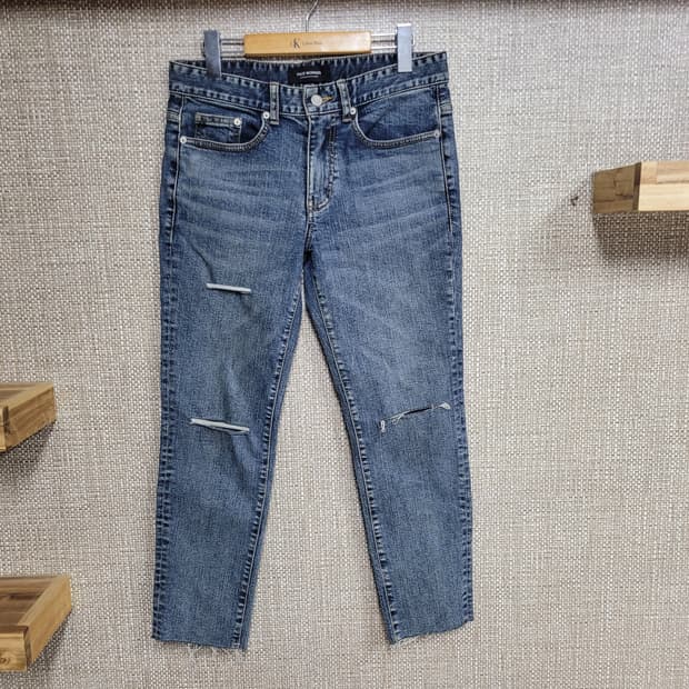 31인치 피스워커 크롭핏 청바지