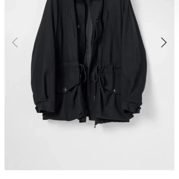 [L]이얼즈어고 iecs 블랙 필드파카