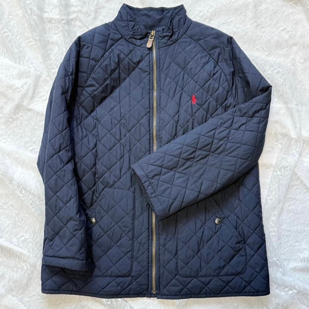 폴로 퀼팅 자켓