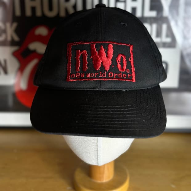 90s NWO new world order hat 빈티지 모자