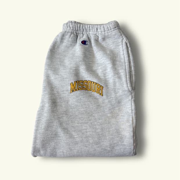 90s Champion “Missouri” Sweat Pants