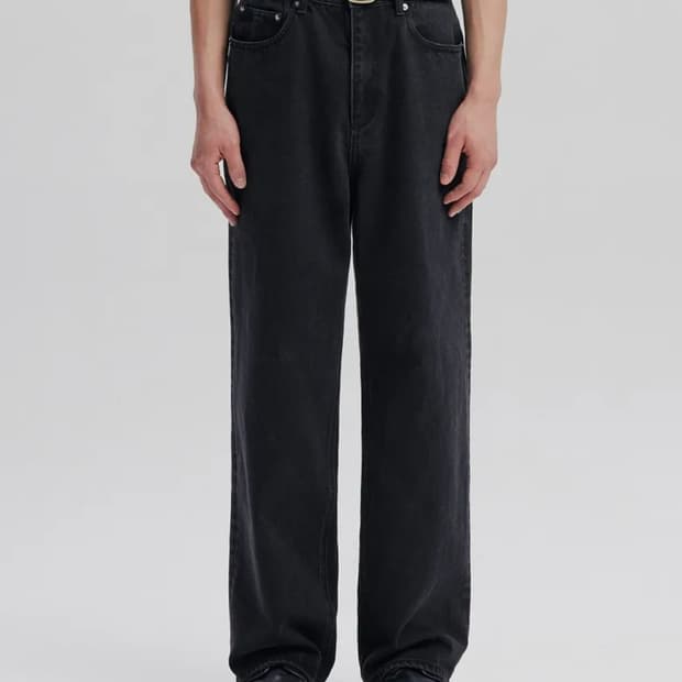 브랜디드 COMFY JEANS (WASHED BLACK) 컴피진