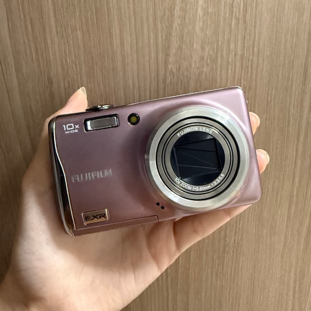 후지필름 f70exr 디카 디지털카메라 파인픽스 핑크