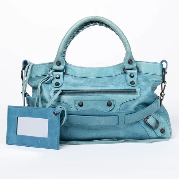 2010s 발렌시아가 르시티 모터백 정품