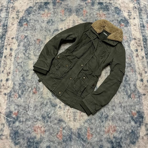 Joky gal 00s y2k military jacket