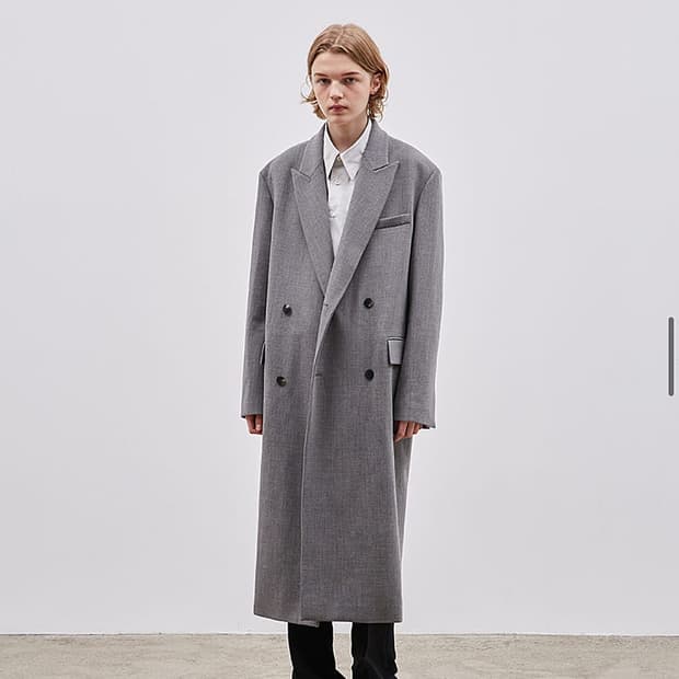 110) 글로즈스튜디오 오버 더블 롱코트