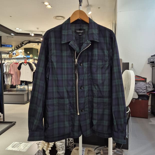 이스트로그 배틀필드 자켓 블랙워치 판매