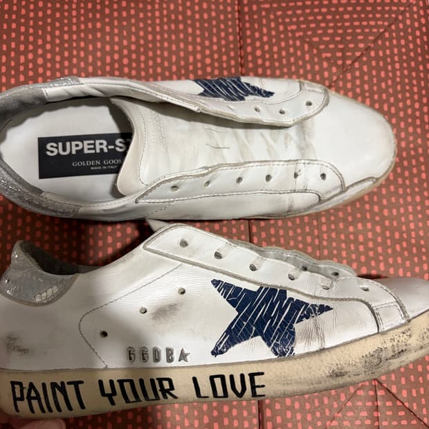 골든구스 매장정품 시즌한정 모델 스니커즈 38