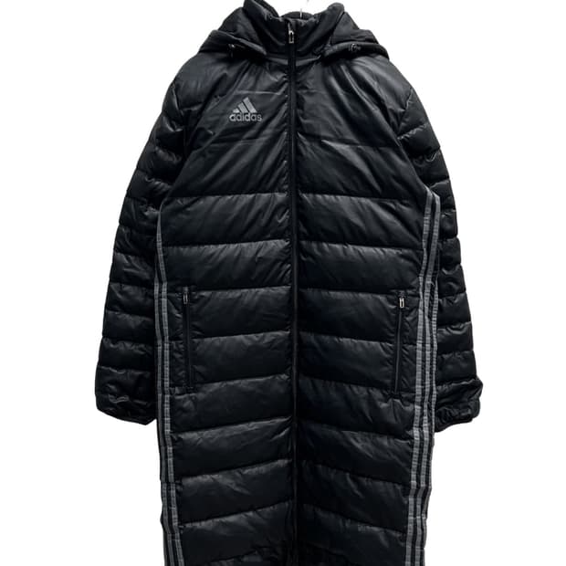 (95) 아디다스 삼선 올드스쿨 덕다운 롱 패딩 자켓