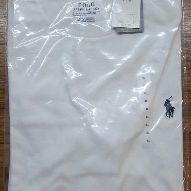 (새상품/정품) 폴로 랄프로렌 클래식 반팔티 XL