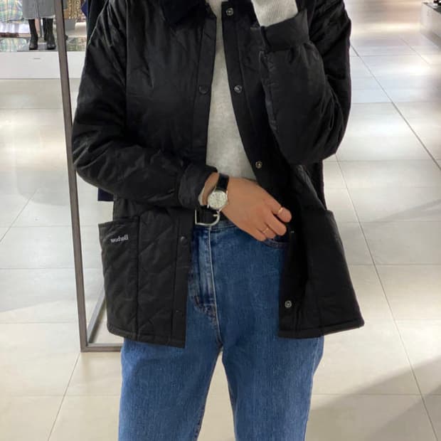 바버 여성 퀼팅 자켓 팔아요