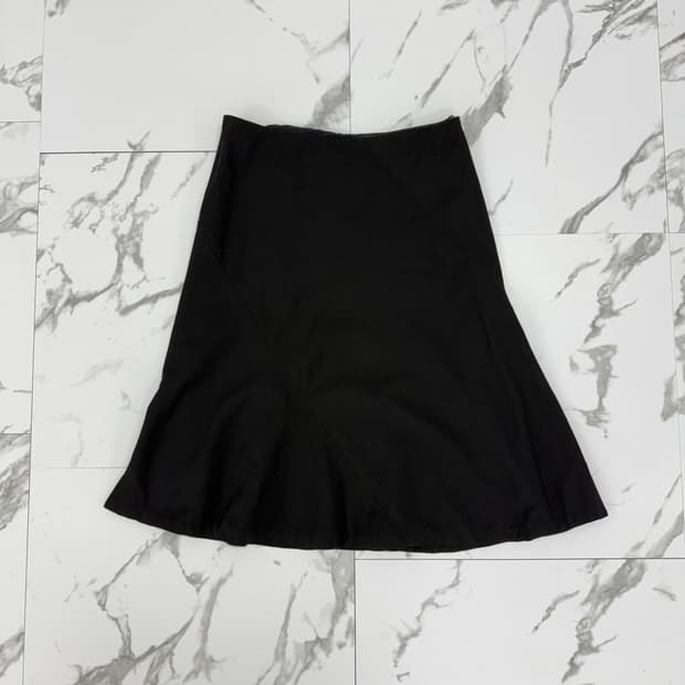 랄프로렌 블랙 울 스커트