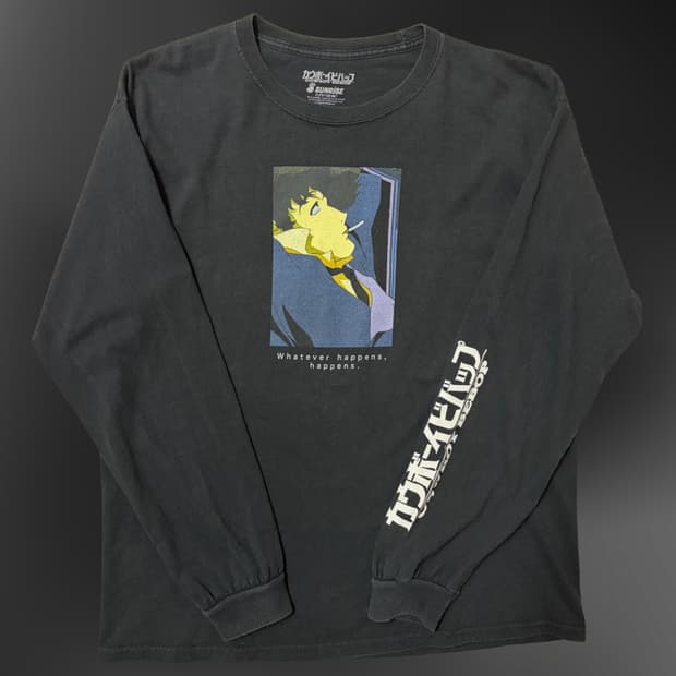 카우보이 비밥 Cowboy bepop 오피셜 애니메이션 긴팔 티셔츠